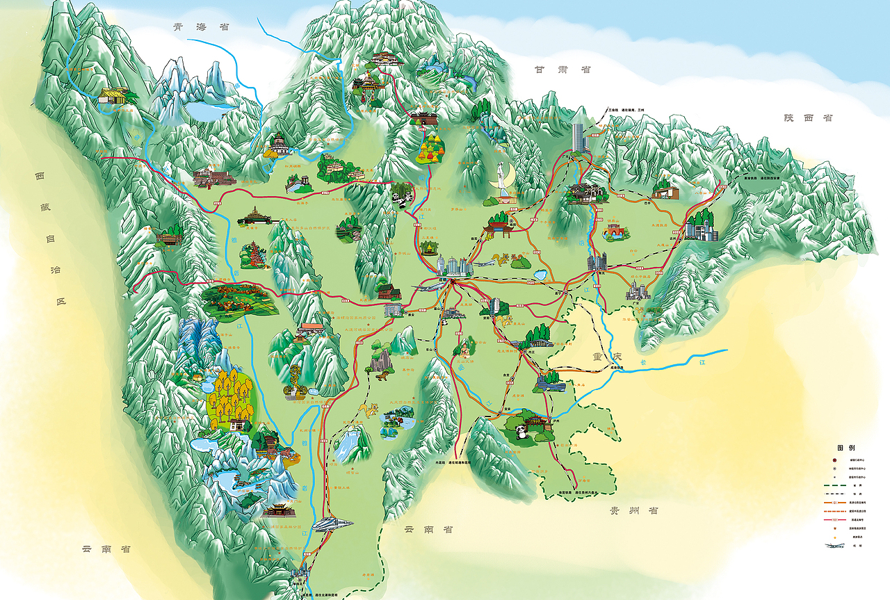 四川心灵之旅，发现巴蜀之美